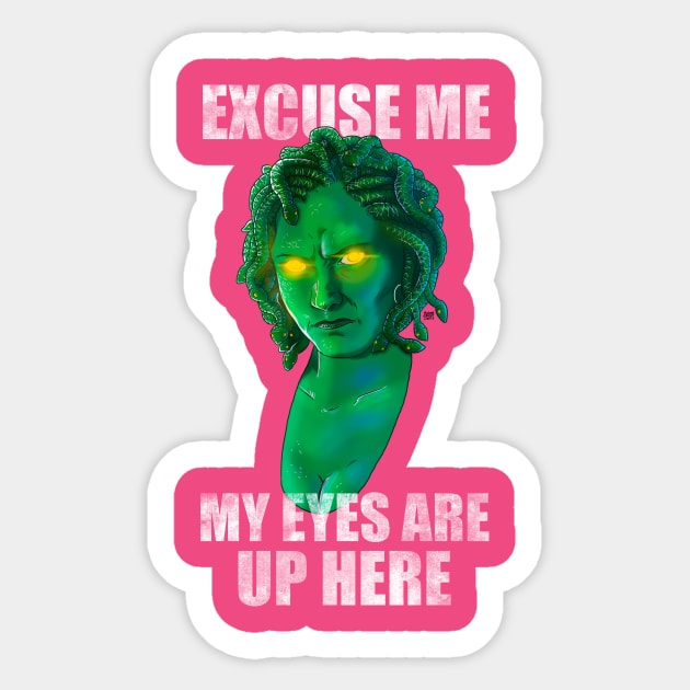 BIG BOOBS MEDUSA Sticker by MatheussBerant